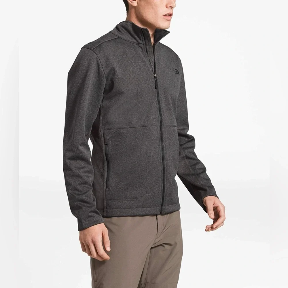 The North Face Apex Canyonwall Softshell Jacket Windwall Outdoor Hiking Full Zip